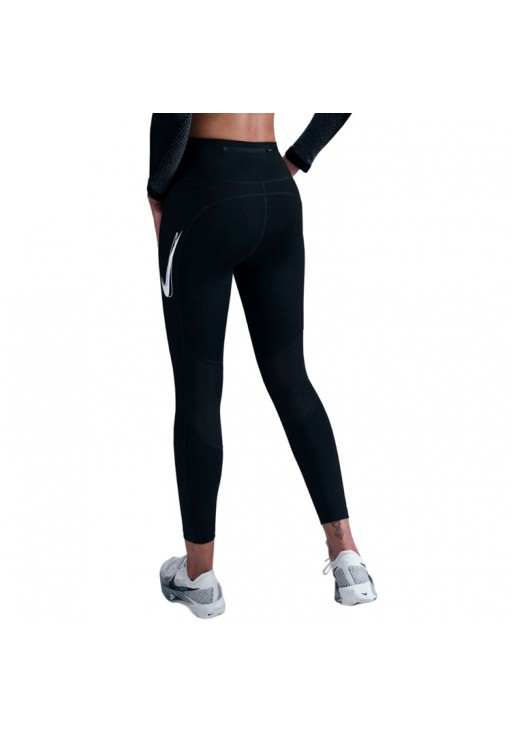 Panta-colanti Nike W NK FAST DF MR 7/8 TGT SW