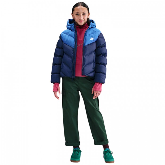 Куртка Nike K NSW TF ADP PUFFER COLORBLOCK IB6164-410 - 3
