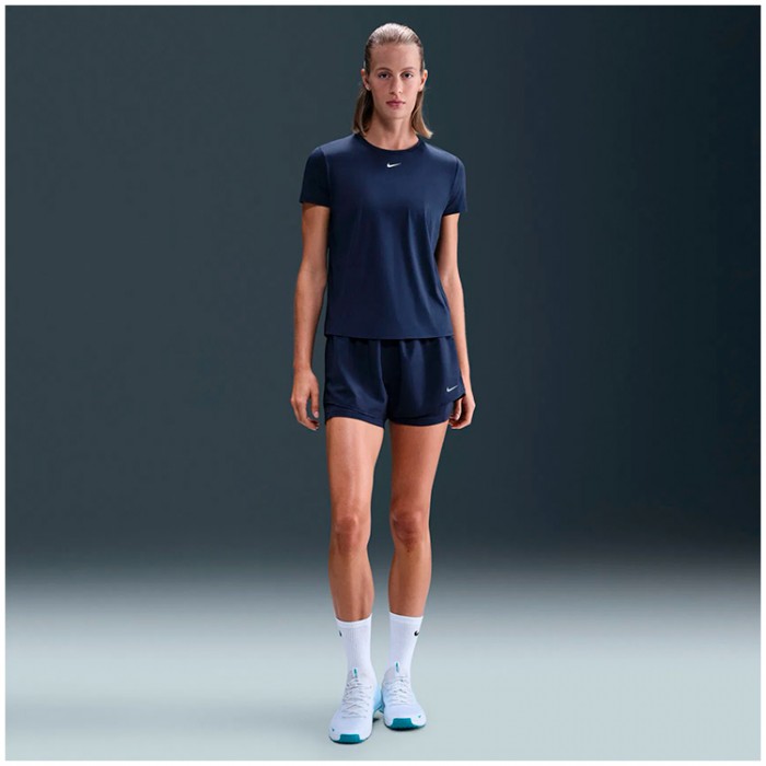 Футболка Nike W NK ONE CLASSIC DF SS TOP WT IB9408-410 - 2