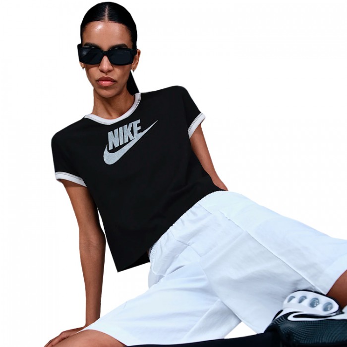 Футболка Nike W NSW SS RINGER TEE VNTG RUN IF4072-010 - 4