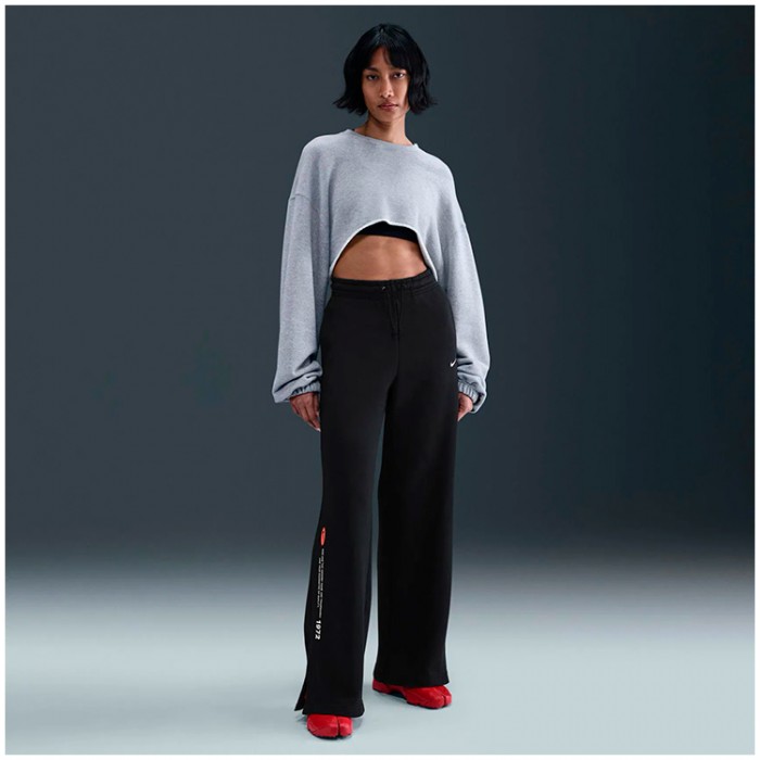 Pantaloni Nike W NSW CLASSIC+ WIDE LEG SPD IH8482-010 - 4