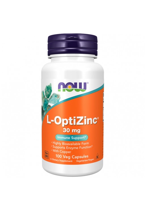 Витамины Now Foods L-OptiZinc 30 mg