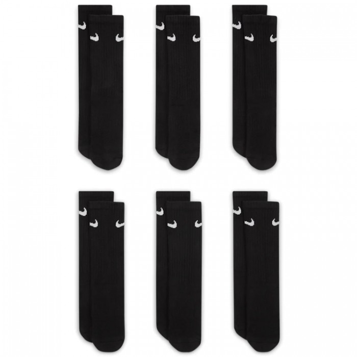 Sosete Nike Y NK EVERYDY CUSH CREW 6PR 108 SX6910-010 - 3