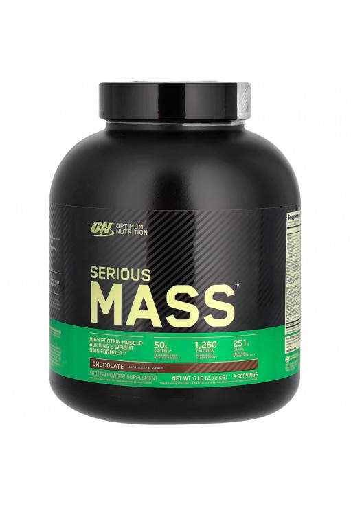 Гейнер Optimum Nutrition SERIOUS MASS CHOCOLATE 6LB