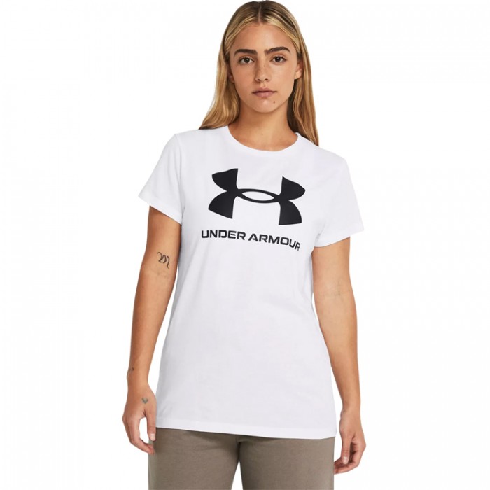 Футболка Under Armour LIVE SPORTSTYLE GRAPHIC SSC 1356305-111 - изображение №3