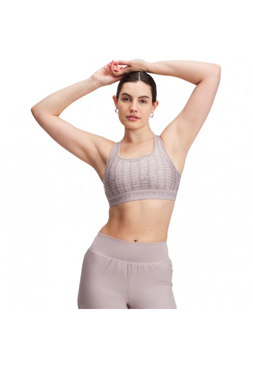 Bra sportive Under Armour Crossback Mid Print