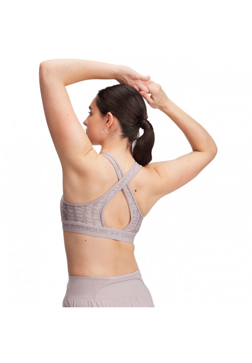 Спортивное бра Under Armour Crossback Mid Print