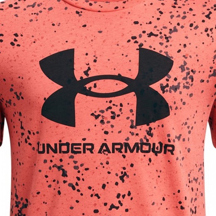 Футболка Under Armour UA SPORSTLE LOGO AOP SS 1376733-811 - изображение №3