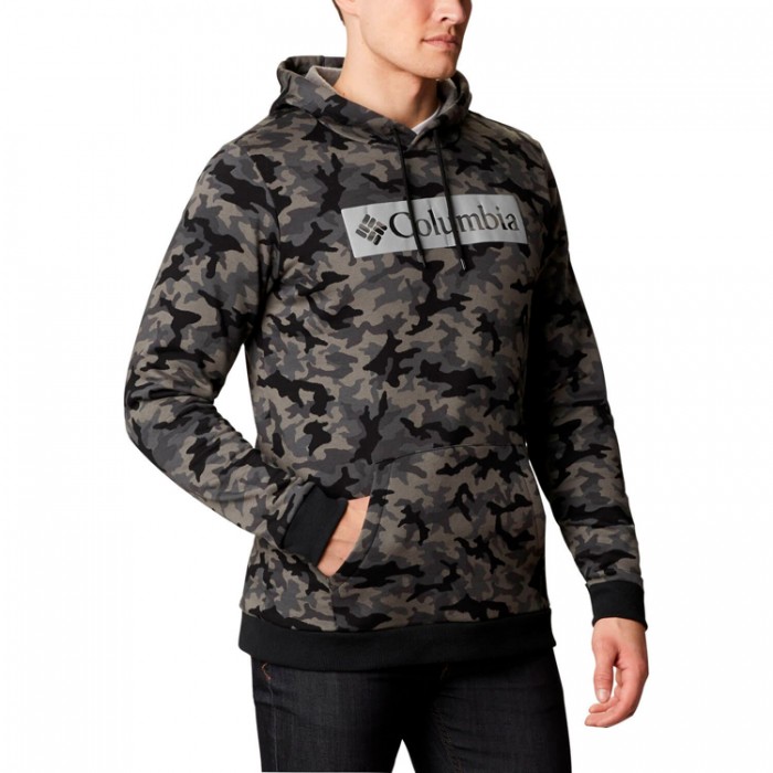 Толстовка Columbia M Logo Printed Hoodie 1911651-011 - изображение №2