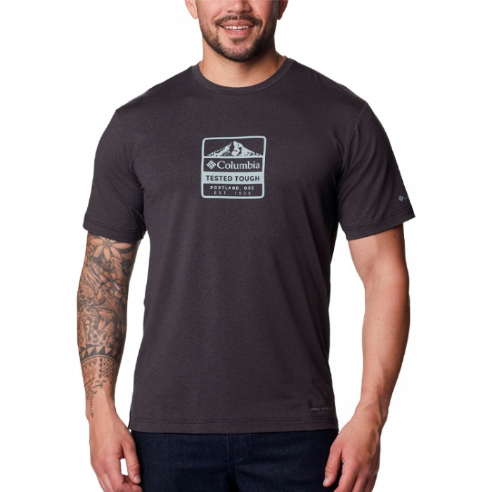 Футболка Columbia Tech Trail Front Graphic SS Tee 2036541-011