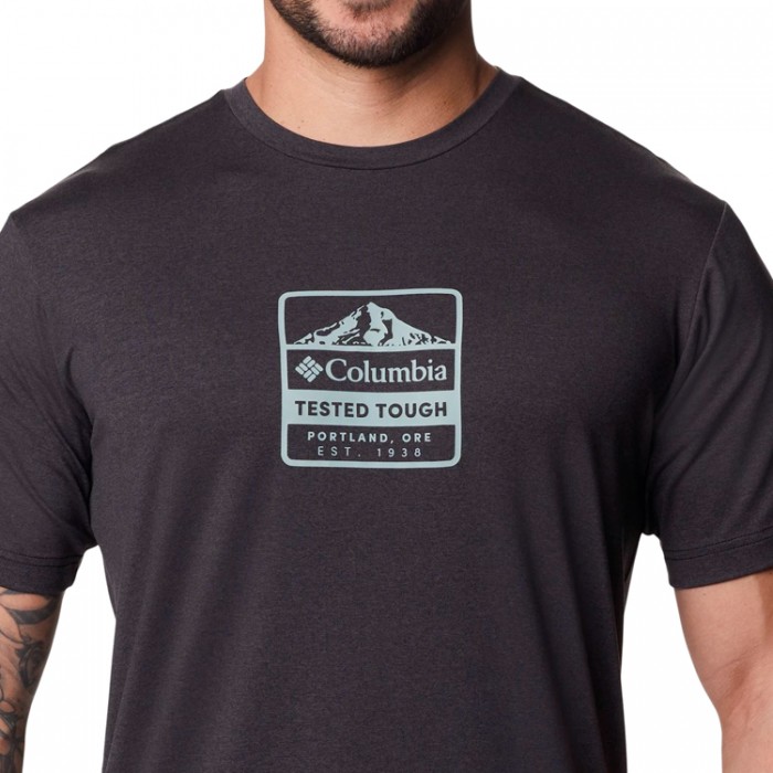 Футболка Columbia Tech Trail Front Graphic SS Tee 2036541-011 - 3