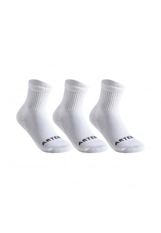 Sosete Artengo RS 100 HIGH WHITE JR