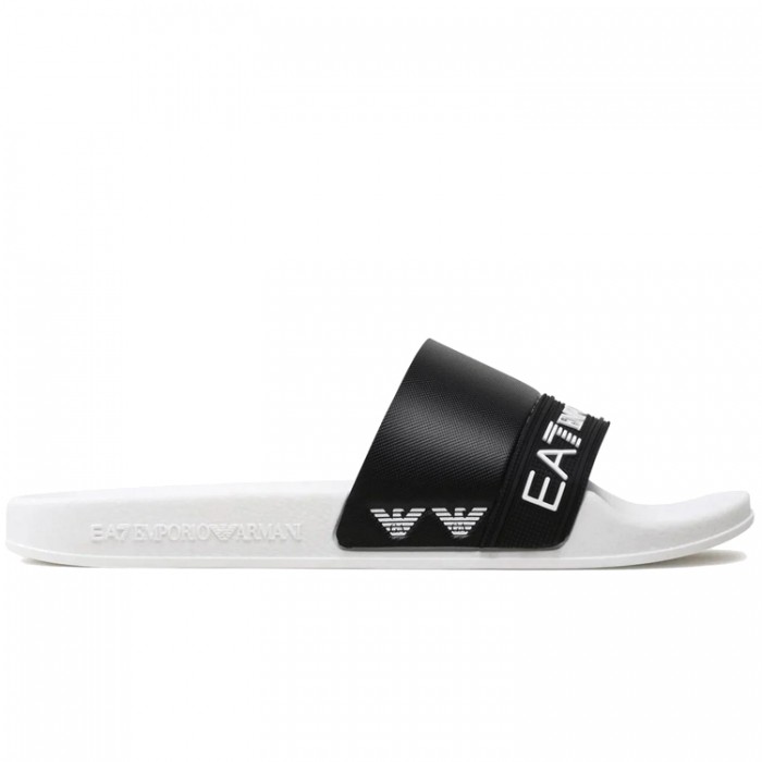 Шлепанцы EA7 EMPORIO ARMANI WATER SPORTS TAPE SL XCP011-XK277-D611 - изображение №4