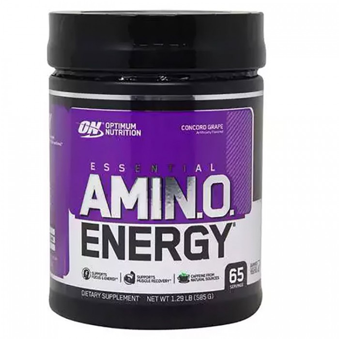 Complex pre-antrenament Optimum Nutrition ON AMINO ENERGY CONCORD GRAPE 1.29LB 1043712 - 2