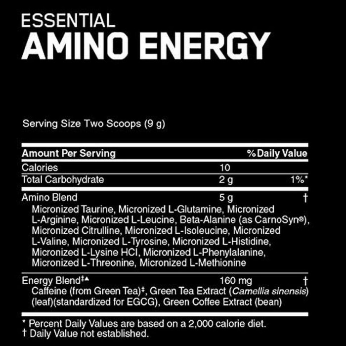 Complex pre-antrenament Optimum Nutrition ON AMINO ENERGY CONCORD GRAPE 1.29LB 1043712 - 3