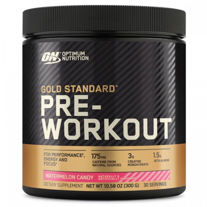 Предтренировочный комплекс Optimum Nutrition ON GS PRE-WORKOUT WATERMELON 300G 1100112 - изображение №3