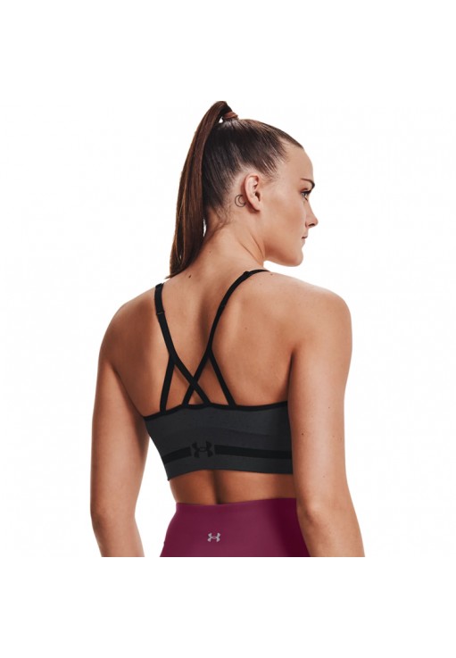 Спортивное бра Under Armour UA SEAMLESS LOW LONG HTR BRA