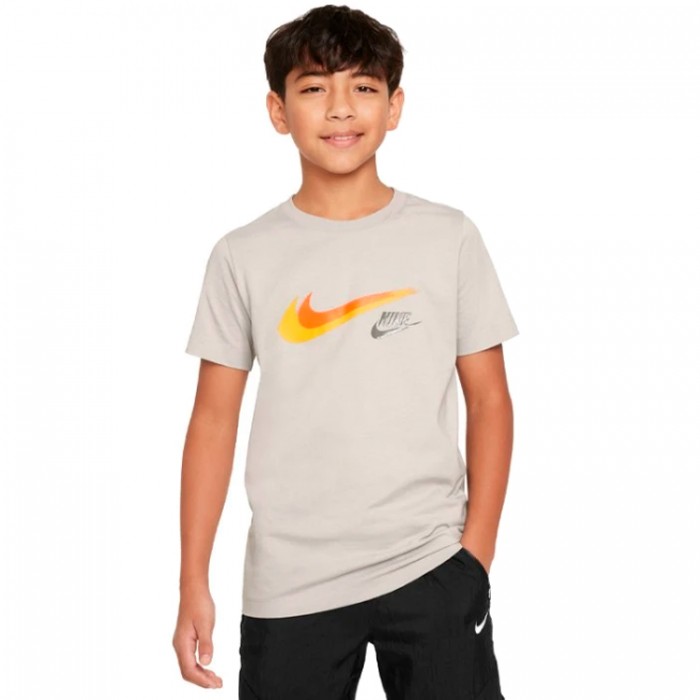 Футболка Nike B NKSW SI SS TEE FZ4714-012 - изображение №2