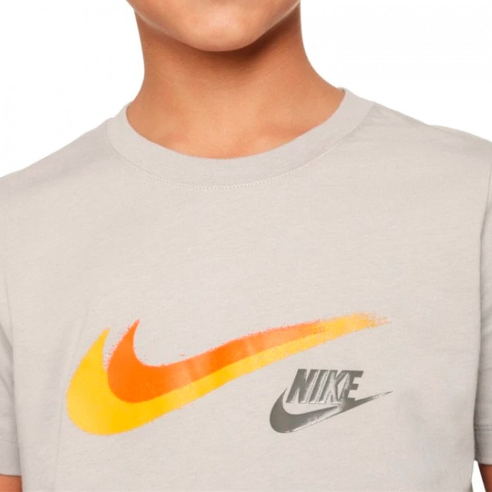 Футболка Nike B NKSW SI SS TEE FZ4714-012 - изображение №4