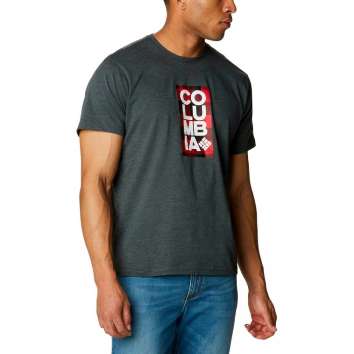 Футболка Columbia Trek Logo Short Sleeve Shirt 1977151-013 - 4