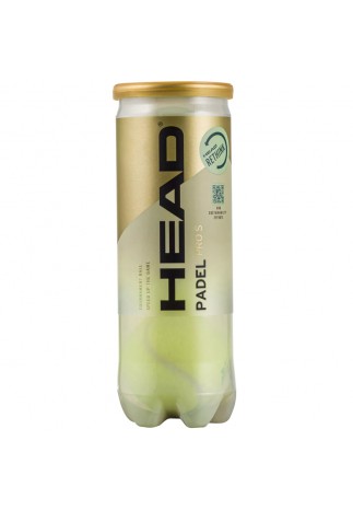 Set mingi p/u padel 3 buc HEAD PADEL PRO S