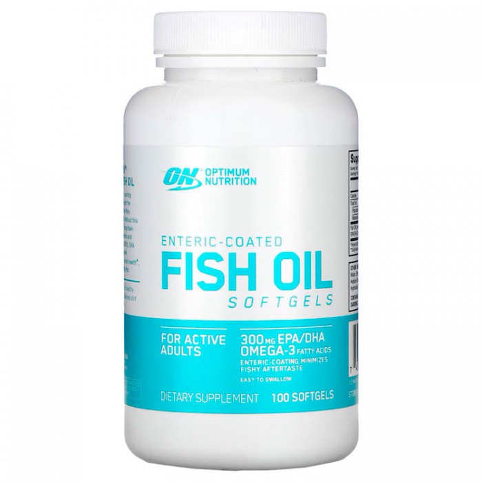 Витамины Optimum Nutrition ON ENT COATED FISH OIL 100 Capsule V2 771540