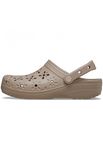 Slapi Crocs Classic Floral Clog