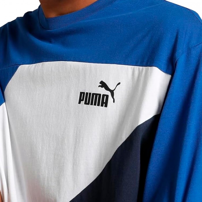 Футболка Puma POWER Colorblock Tee Club 67892914 - изображение №3