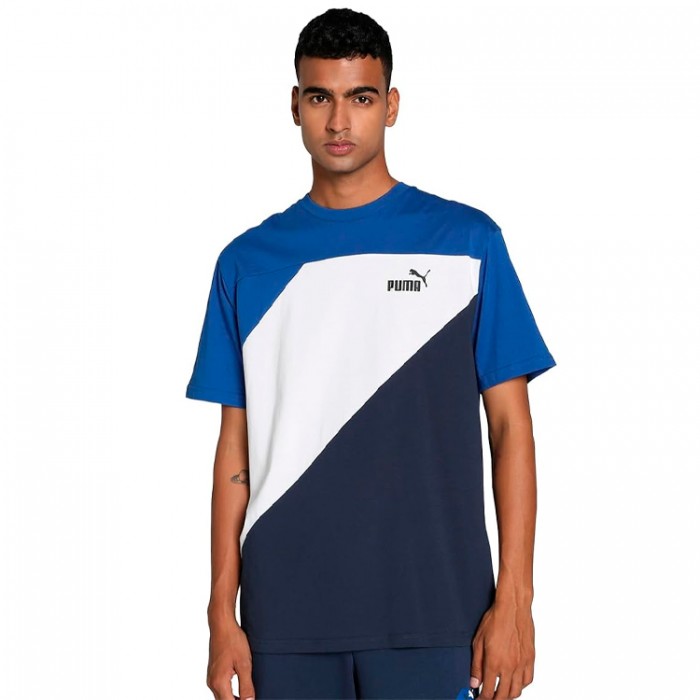 Футболка Puma POWER Colorblock Tee Club 67892914 - изображение №4