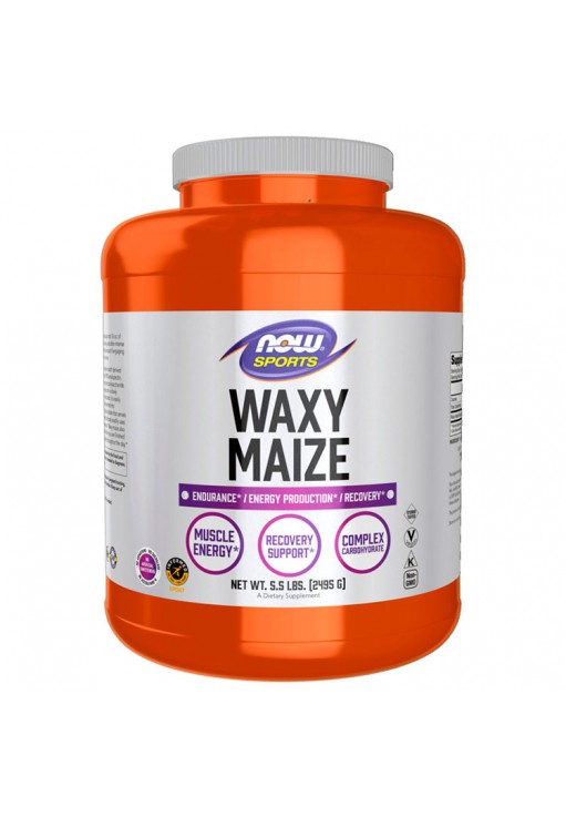 Amestec de carbohidrati Now Sports WAXY MAIZE STARCH 5.5 LBS