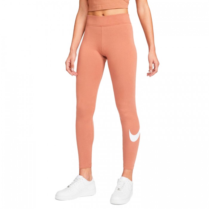 Panta-colanti Nike W NSW ESSNTL GX MR LGGNG SWSH CZ8530-215 - imagine №2