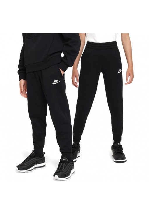 Pantaloni Nike K NSW CLUB FLC JGGR LBR