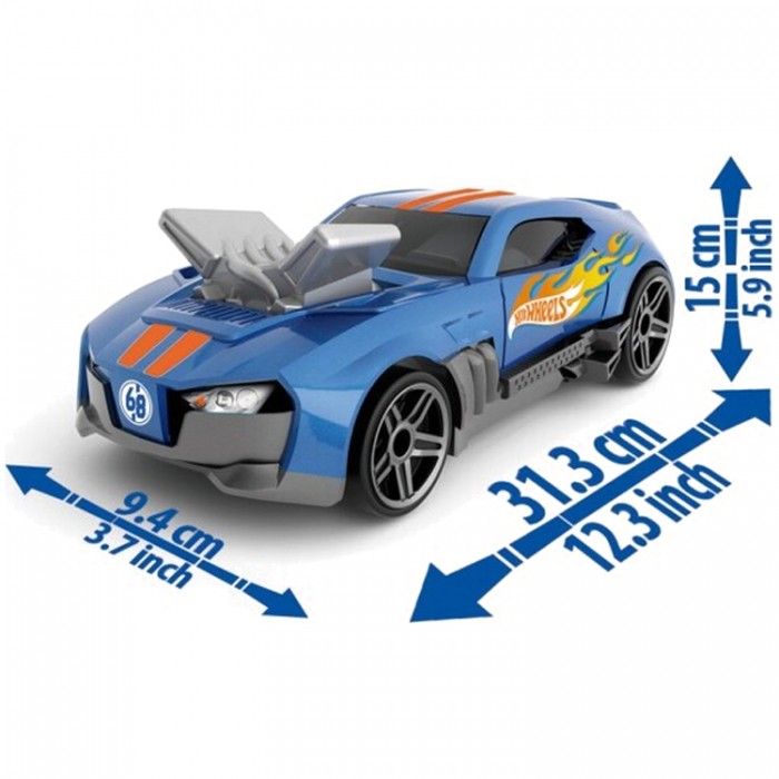 Игрушка машина Mattel Automobil de curse si garaj 2 in 1 HWCC15 - изображение №5