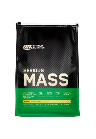 Гейнер Optimum Nutrition SERIOUS MASS BANANA 12LB