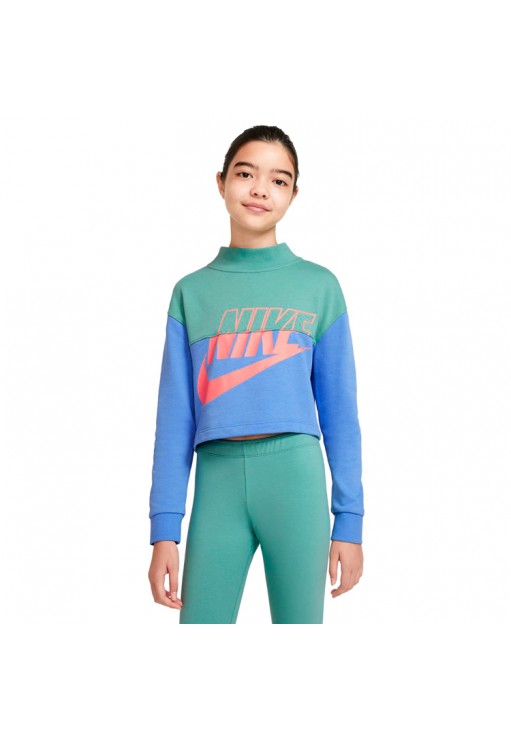 Толстовка Nike G NSW GX FT CROP CREW