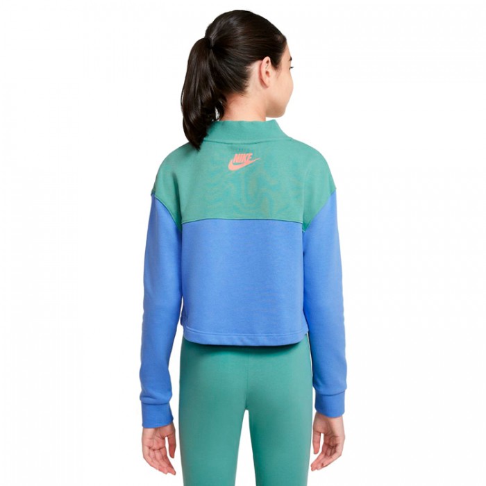 Hanorac Nike G NSW GX FT CROP CREW CU8373-316 - 4