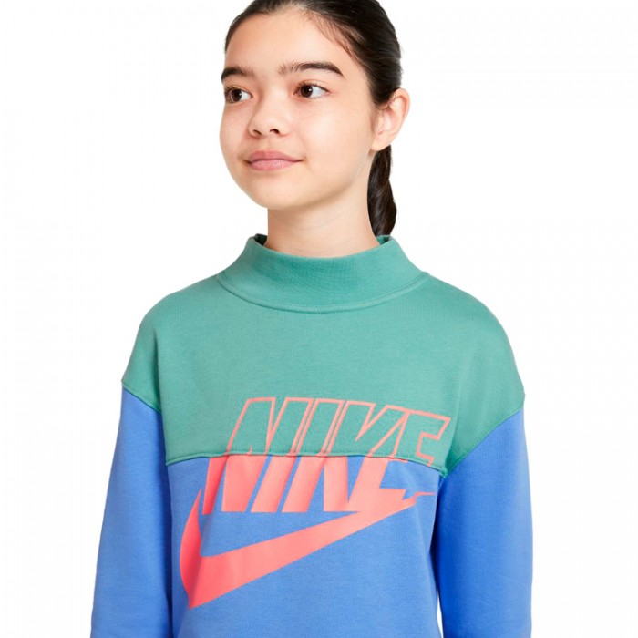 Hanorac Nike G NSW GX FT CROP CREW CU8373-316 - 5