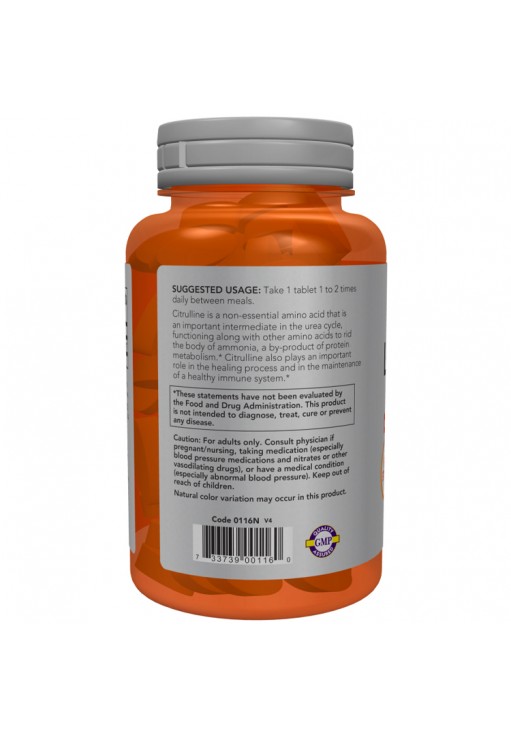 Vitamine Now Sports L-Citrulline, Extra Strength