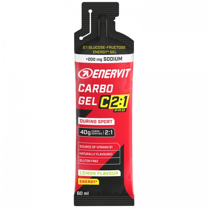 Энергетические добавки ENERVIT Carbo Gel C2:1+sodium lemon 26317