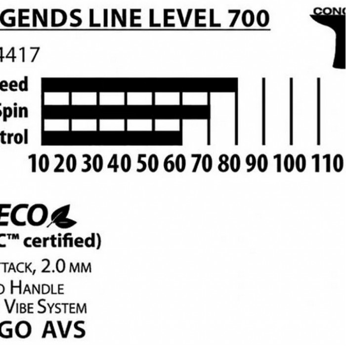 Ракетка для настольного тенниса Donic Legends Line 700 734417 - изображение №2