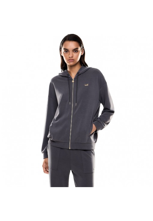 Hanorac EA7 EMPORIO ARMANI TRAIN CORE LADY RELAX W HOODI