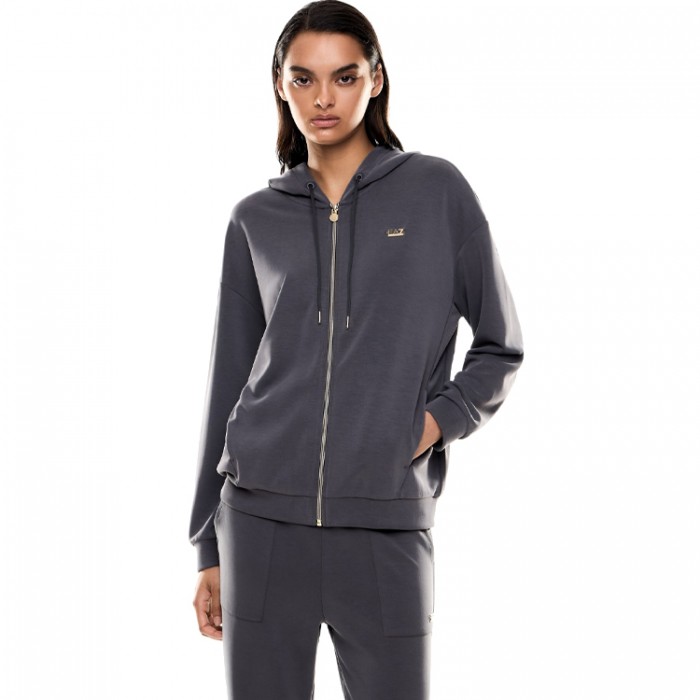 Hanorac EA7 EMPORIO ARMANI TRAIN CORE LADY RELAX W HOODI 7W000192-AF12643-U8117