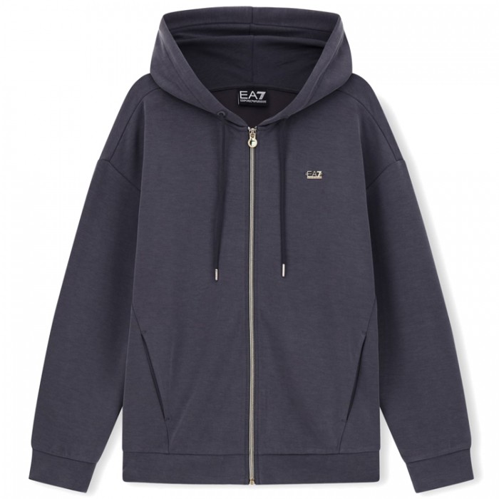 Hanorac EA7 EMPORIO ARMANI TRAIN CORE LADY RELAX W HOODI 7W000192-AF12643-U8117 - 4