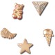 Джибитсы Crocs Gold Icons 5 Pack 10011118