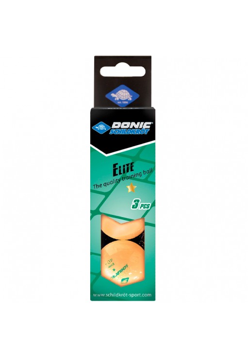 Set mingi pentru tenis de masa 3 buc Donic 1-Star Elite Ball