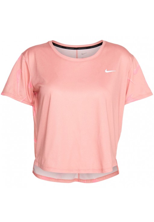 Tricou Nike W NK DF SWOOSH AOP SS CROP