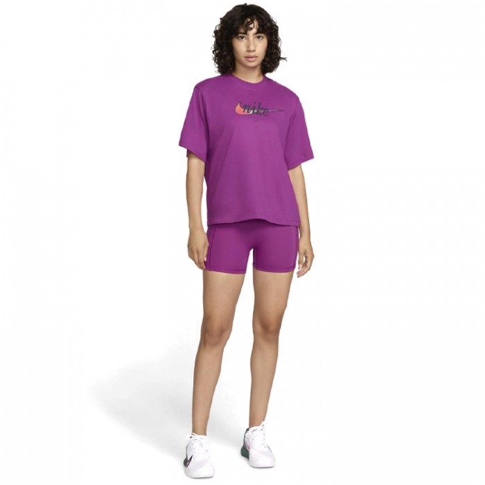 Футболка Nike W NK DF SLAM SS TEE FZ3502-518 - изображение №5