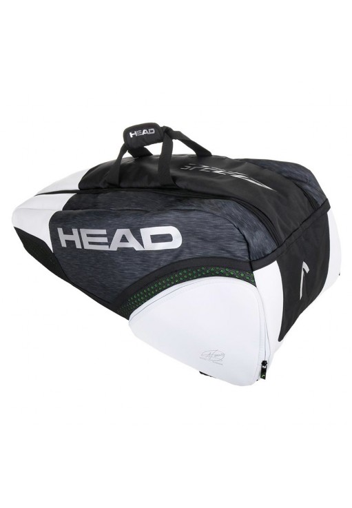 Сумка спортивная HEAD DJOKO 9RSUPERCOMB18 BKWH