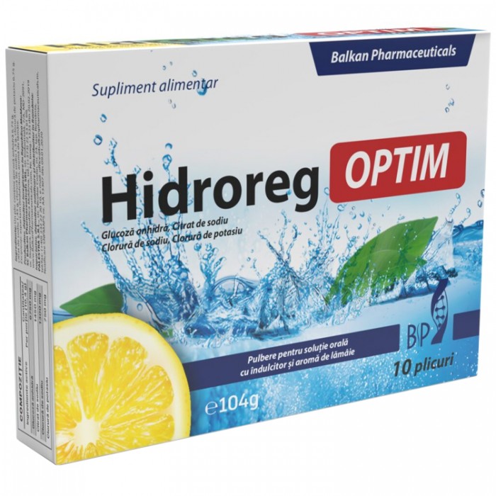 Vitamine Balkan Pharmaceuticals HIDROREG OPTIM powder N10 10.4 gr BF0419