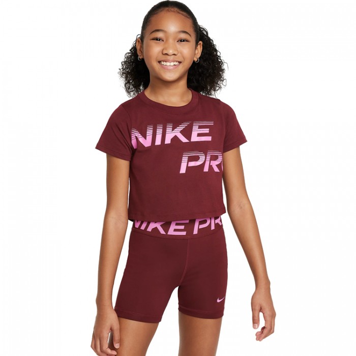 Футболка Nike G NK DFCT CROP SE+ FN9691-619 - изображение №4